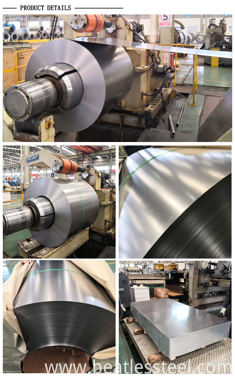 Dx51d Z200 Galvanized Steel Coil